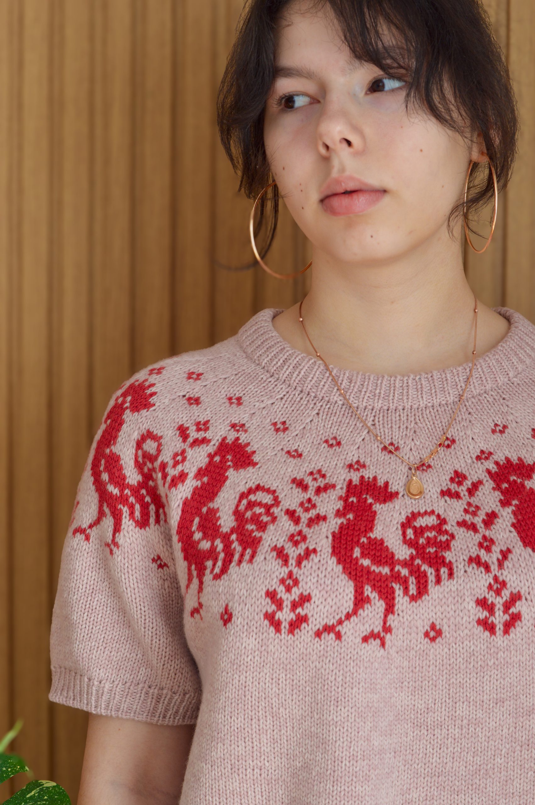Rooster sweater