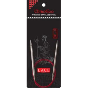 Спиці ChiaoGoo Red Lace 80 см кругові стальні